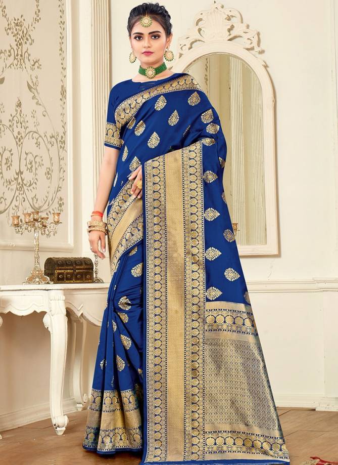 Santraj 1016 New Exclusive Wear Banarasi Silk Designer Saree Collection